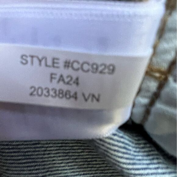 J Crew Denim Maxi Skirt Raw Edge Fall 2024 Front Slit Size 32 Western - Picture 7 of 10